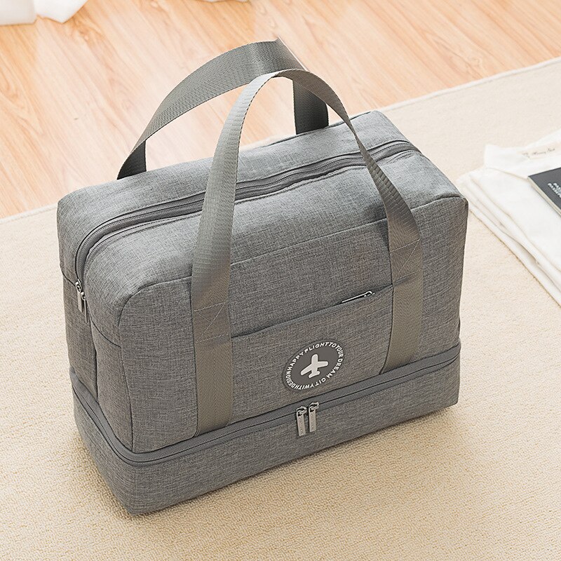 Large Capacity Travel Bags Wet and Dry Separation Storage Organizer UniWaterproof Luggage Tote Handbag Travel Duffle Bag